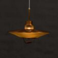 Danish mid century copper lamp