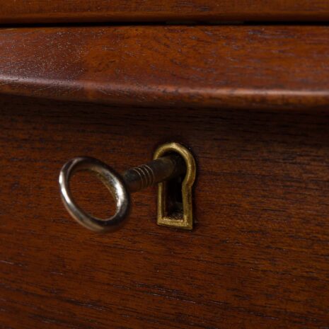 Danish mid-century modern two sided desk-13 Danish mid century modern two sided desk