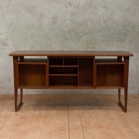 Danish mid-century modern two sided desk-7 Danish mid century modern two sided desk