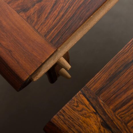 Danish rosewood extension dining table-16 Danish rosewood extension dining table