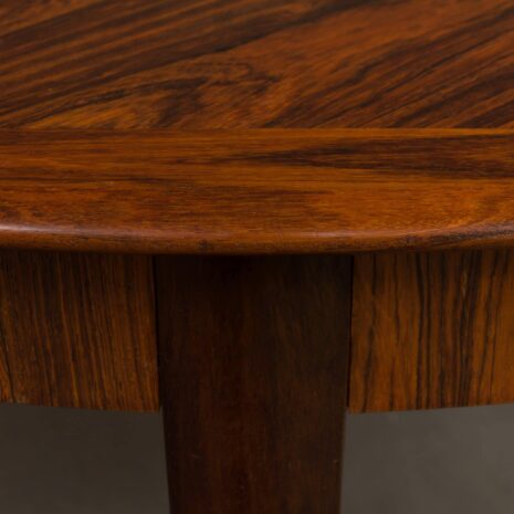 Danish rosewood extension dining table-4 Danish rosewood extension dining table