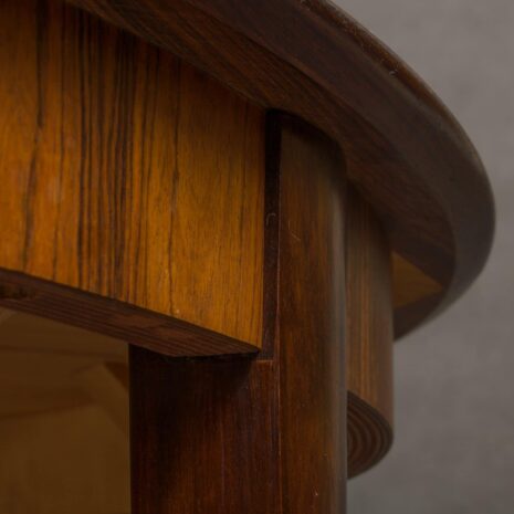 Danish rosewood extension dining table-6 Danish rosewood extension dining table