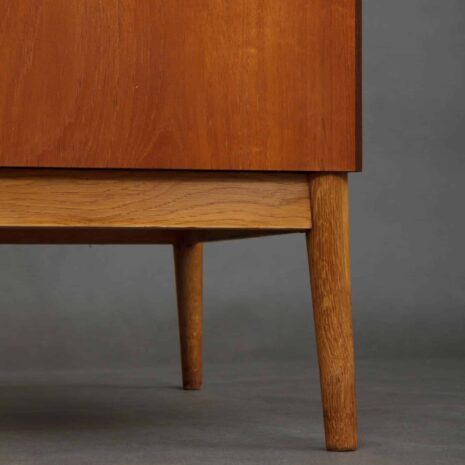 Danish teak dresser with 6 drawers-11 Danish teak dresser with drawers