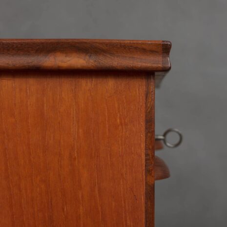 Danish teak dresser with 6 drawers-12 Danish teak dresser with drawers