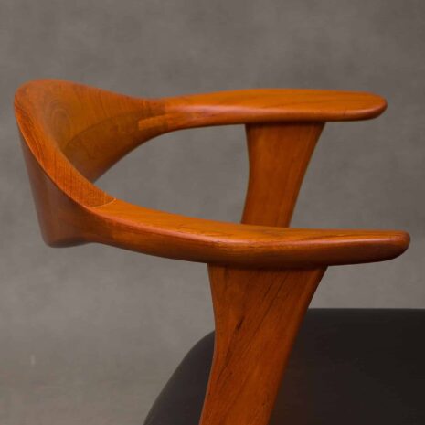 Erik Kirkegaard teak chair for Hong Stolefabrik-11 Erik Kirkegaard teak chair for Hong Stolefabrik