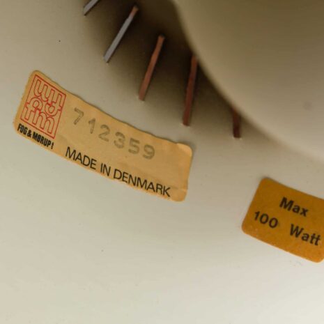 Fog and Morup brass pending with wooden cone-10 Fog and Morup brass pending with wooden cone