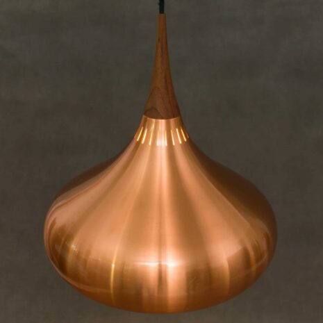 Fog and Morup brass pending with wooden cone-7 Fog and Morup brass pending with wooden cone