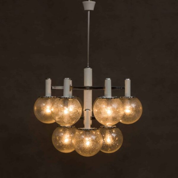 Żyrandol ze szkła murano Gaetano Sciolari