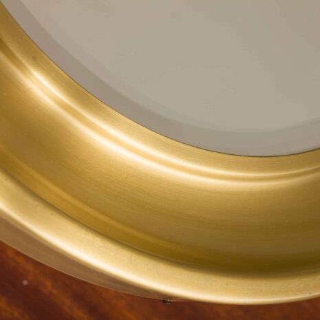 Italian brass vanity mirror from 70s-10 Italian brass vanity mirror from s