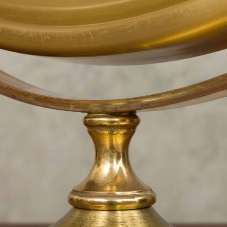 Italian brass vanity mirror from 70s-8 Italian brass vanity mirror from s