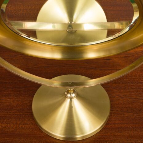 Italian brass vanity mirror from 70s-9 Italian brass vanity mirror from s