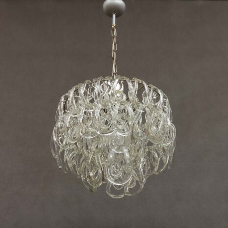 Włoski żyrandol w. ręcznie robione murano szklane wstążki-2 Italian chandelier w