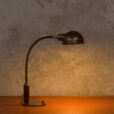 Italian solid brass mid century desk lamp