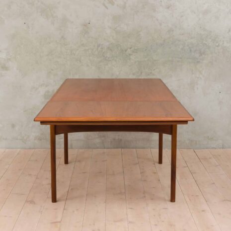 Table à rallonge en teck Johannes Andersen-16 Table à rallonge en teck Johannes Andersen