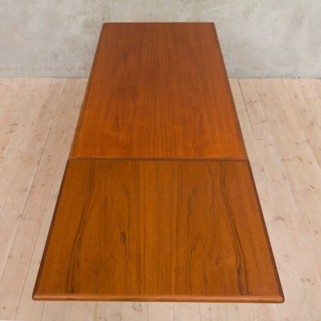 Table à rallonge en teck Johannes Andersen-17 Table à rallonge en teck Johannes Andersen