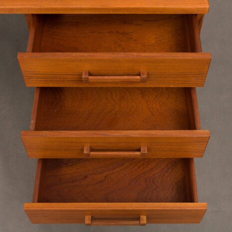 Kai Kristiansen teak desk-12 Kai Kristiansen teak desk