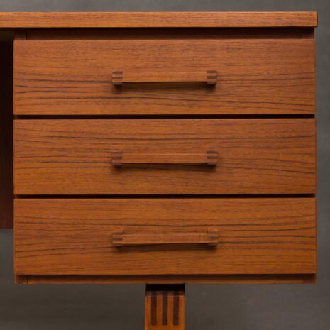 Kai Kristiansen teak desk-14 Kai Kristiansen teak desk