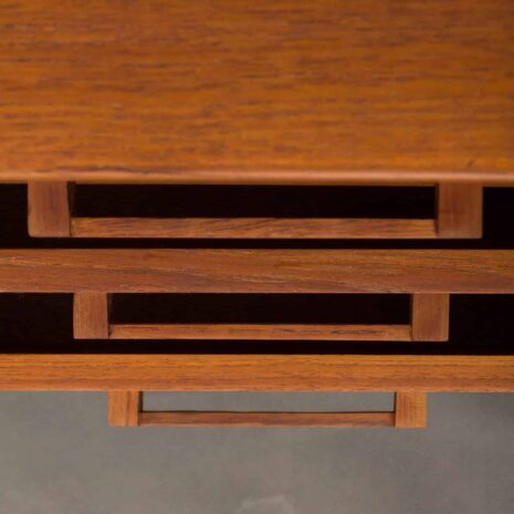 Kai Kristiansen teak desk-9 Kai Kristiansen teak desk