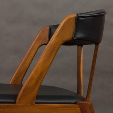 Krzesło Kai Kristiansen z drewna tekowego-6 Kai Kristiansen teak side chair
