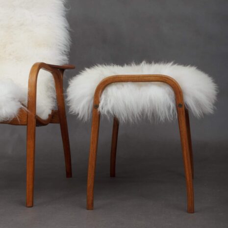 Lamino Lounge Chair by Yngve Ekström in sheepskin-6 Lamino Lounge Chair by Yngve Ekström in sheepskin