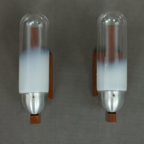 Mazzega , Murano glass wall scones-4 Mazzega Murano glass wall scones