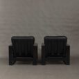 Miroslav Navratil black lounge chairs