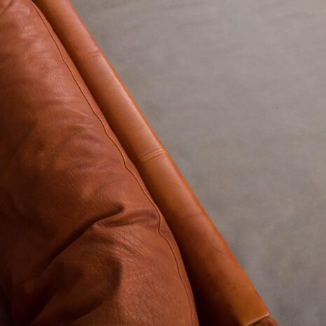 Mogens Hansen brown leather 2.5 sofa-11 Mogens Hansen brown leather