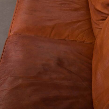 Mogens Hansen brown leather 2.5 sofa-14 Mogens Hansen brown leather