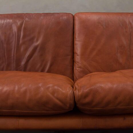 Mogens Hansen brown leather 2.5 sofa-15 Mogens Hansen brown leather
