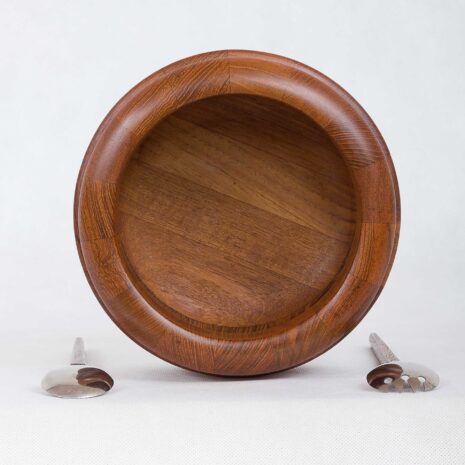 Nissen teak salad bowl from the 60s-3 Nissen teak salad bowl from the s