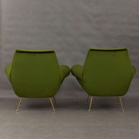 Pair of Gigi Radice lounge chairs-11 Pair of Gigi Radice lounge chairs