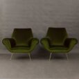 Pair of Gigi Radice lounge chairs