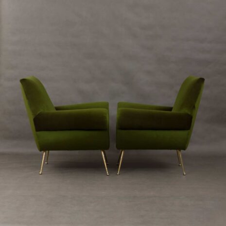 Pair of Gigi Radice lounge chairs-5 Pair of Gigi Radice lounge chairs