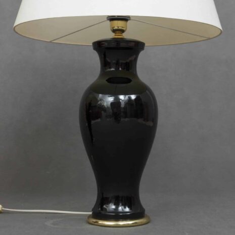 Pair of Italian ceramic table lamps-3 Paar italienische Keramik-Tischlampen