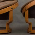 Pair of Oddmund Vad swivel chairs