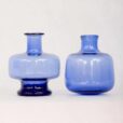 Pair of Per Lutken Holmegaard Light Blue Vases s
