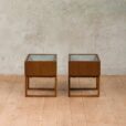 Pair of rosewood planters Kai Kristiansen for Salin Mobler s