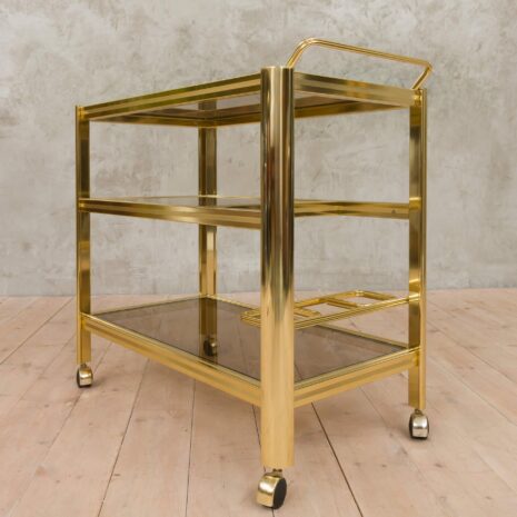 Chariot de bar style Romeo Rega-10 Romeo Rega style bar trolley