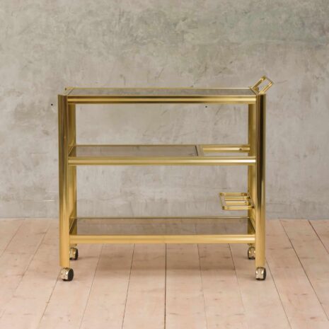Chariot de bar style Romeo Rega-2 Romeo Rega style bar trolley