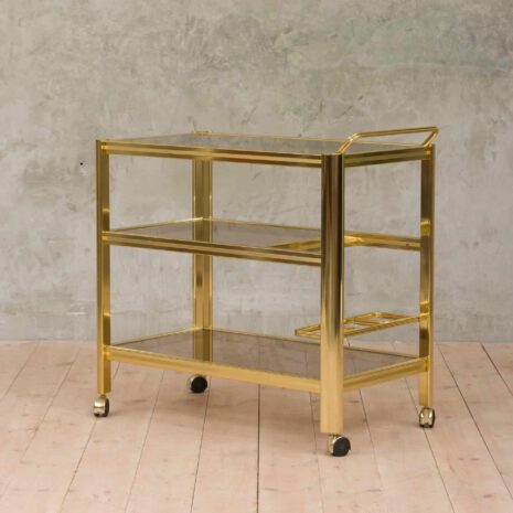 Chariot de bar style Romeo Rega-3 Romeo Rega style bar trolley
