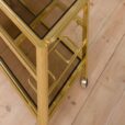 Romeo Rega style bar trolley