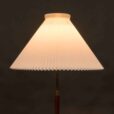 Rosewood floor lamp with Le Klint shade