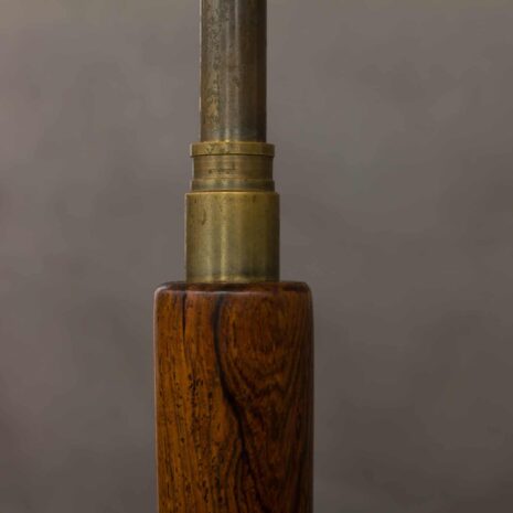 Rosewood floor lamp with Le Klint shade-5 Rosewood floor lamp with Le Klint shade