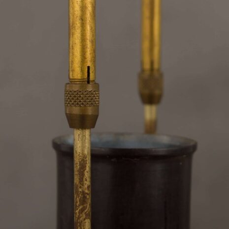 Rosewood floor lamp with Le Klint shade-9 Rosewood floor lamp with Le Klint shade