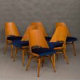Set of  Radomir Hofman chairs for Ton