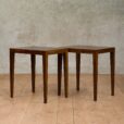 Severin Hansen rosewood side tables or night stands