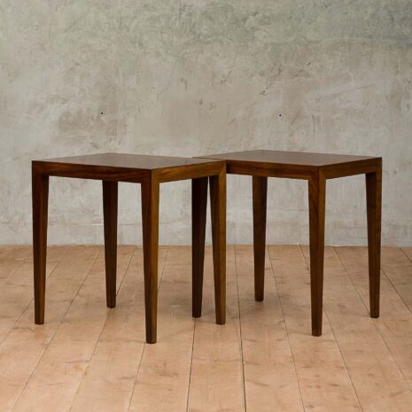 Severin Hansen rosewood side tables or night stands-3 Severin Hansen rosewood side tables or night stands