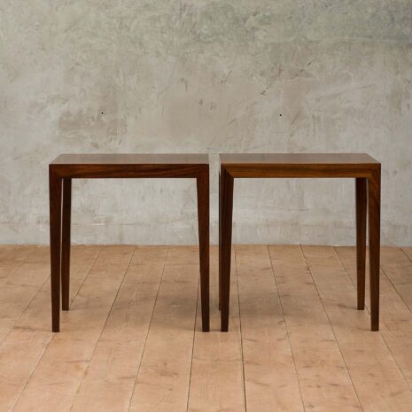 Severin Hansen rosewood side tables or night stands-4 Severin Hansen rosewood side tables or night stands
