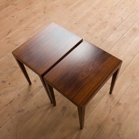 Severin Hansen rosewood side tables or night stands-7 Severin Hansen rosewood side tables or night stands