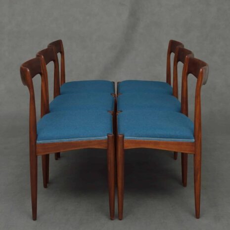 Six Arne Vodder Vamo Chairs-5 Six Arne Vodder Vamo Chairs